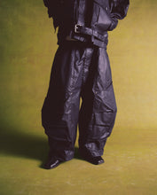 Load image into Gallery viewer, Waxed Indigo Parachute Japanese Nylon Pant