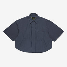 Load image into Gallery viewer, Blue Plaid Japanese 3/4 Shirt