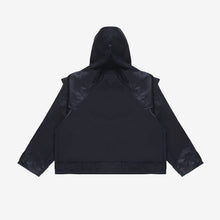 Load image into Gallery viewer, Waxed Indigo Anorak Japanese Nylon Jacket