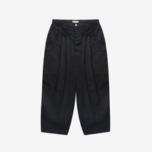 Load image into Gallery viewer, Black Japanese Twill Triptych Trouser