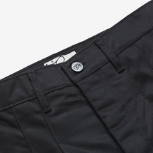 Load image into Gallery viewer, Black Japanese Twill Triptych Trouser