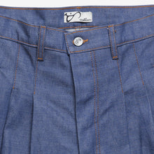 Load image into Gallery viewer, Indigo Diptych Japanese Denim Jort