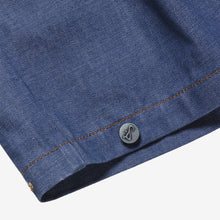 Load image into Gallery viewer, Indigo Diptych Japanese Denim Jort