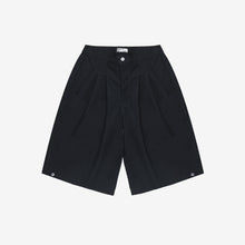 Load image into Gallery viewer, Black Diptych Nylon Canvas Jort