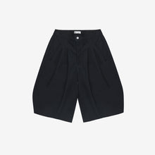 Load image into Gallery viewer, Black Diptych Nylon Canvas Jort