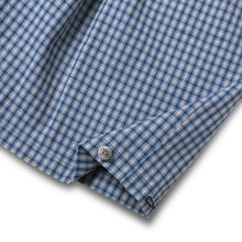 Load image into Gallery viewer, Blue Plaid Structured Triptych Jort