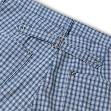 Load image into Gallery viewer, Blue Plaid Structured Triptych Jort