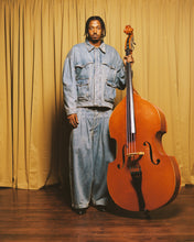 Load image into Gallery viewer, Washed Indigo Reversible 7 Pocket Japanese Denim Jacket