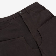 Load image into Gallery viewer, Dark Chocolate Wide Leg Chap USA Denims