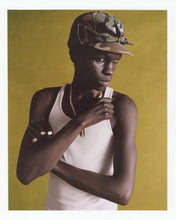 Load image into Gallery viewer, Ripstop Camo Short Brim Triptych Cap