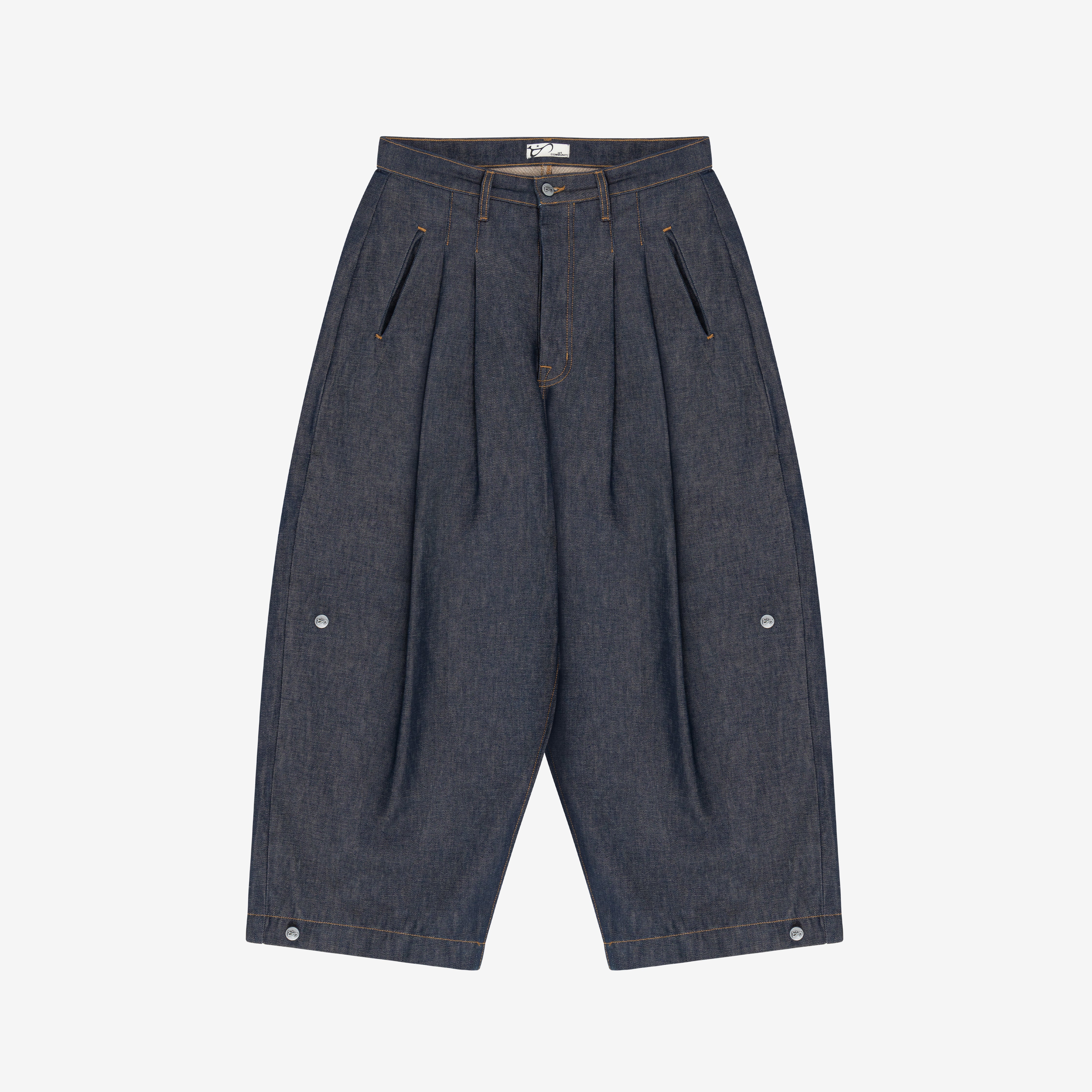 Liten YOKUBARI DENIM インディゴ　2 YOKUBARI Denim Pants】 ヨクバリデニムパンツ（gray） ¥19,800