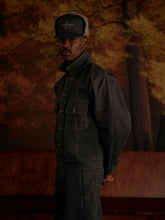 Load image into Gallery viewer, Nep Indigo Pilot Short Brim Fitted Cap