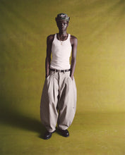 Load image into Gallery viewer, Pinstripe Triptych Japanese Denim