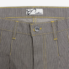 Load image into Gallery viewer, Pinstripe Triptych Japanese Denim