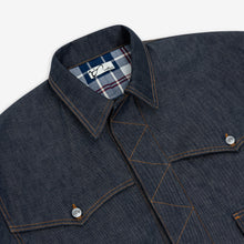 Load image into Gallery viewer, Reversible 7 Pocket Japanese Denim Jacket
