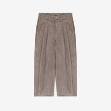 Load image into Gallery viewer, Brown Structured Triptych Japanese Denim