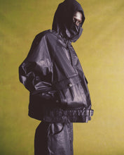 Load image into Gallery viewer, Waxed Indigo Anorak Japanese Nylon Jacket
