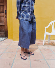 Load image into Gallery viewer, Indigo Diptych Japanese Denim Jort
