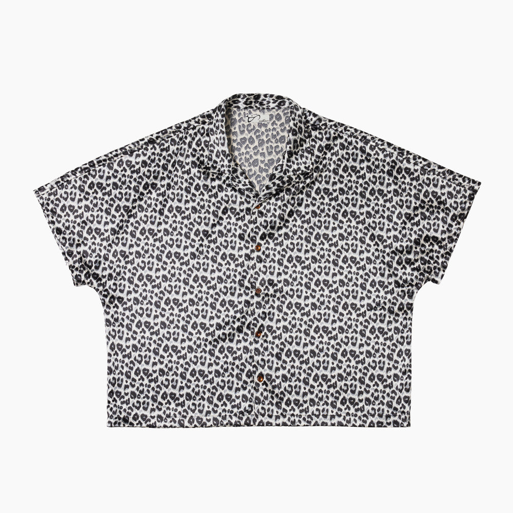 Cheetah Dolman Button Down