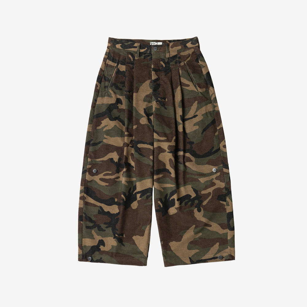 Camo Structured Triptych Japanese Corduroy