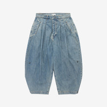 Load image into Gallery viewer, Washed Indigo Triptych Japanese Denim
