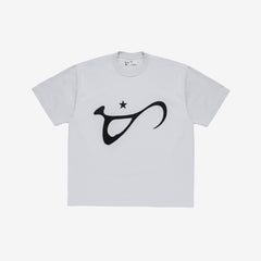 Washed Cement Script Tee