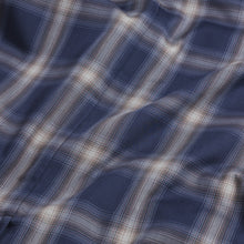 Load image into Gallery viewer, Navy Ombre Shoulder Padded Button Down
