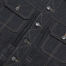 Load image into Gallery viewer, Nep Indigo Motif Japanese Denim Jacket
