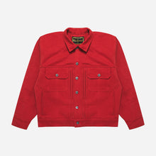 Load image into Gallery viewer, "Big Apple" Motif Japanese Denim Jacket
