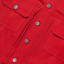 Load image into Gallery viewer, "Big Apple" Motif Japanese Denim Jacket
