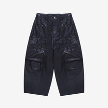 Load image into Gallery viewer, Waxed Indigo Parachute Japanese Nylon Pant
