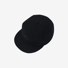 Load image into Gallery viewer, Black Nylon Canvas Short Brim Cap
