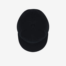 Load image into Gallery viewer, Black Nylon Canvas Short Brim Cap
