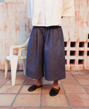 Load image into Gallery viewer, Indigo Diptych Japanese Denim Jort
