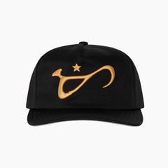 Unstructured Script Logo Hat