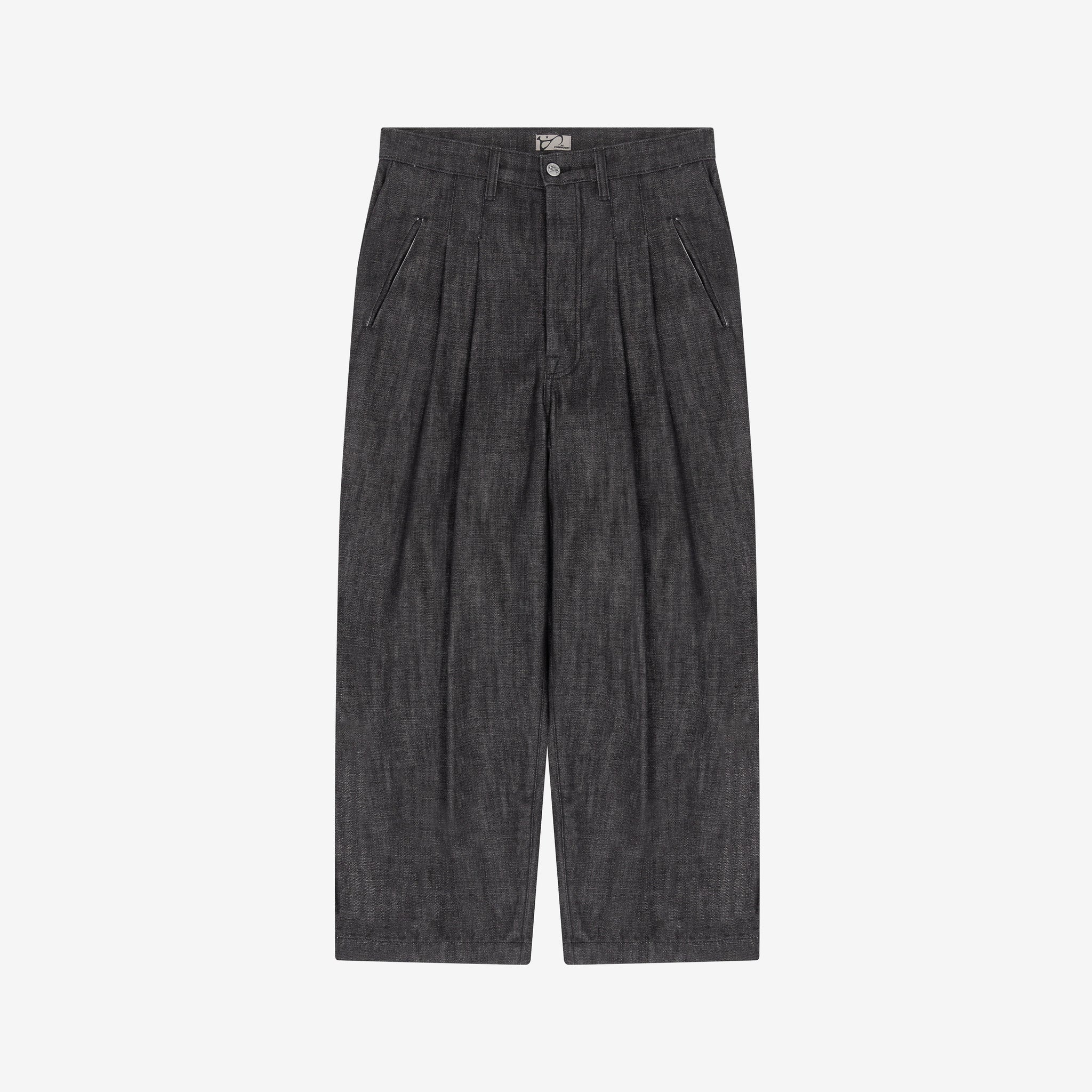 大人 可愛い 服  Black ARTBRANDCO – Denim Japanese Triptych Structured パンツ