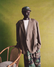 Load image into Gallery viewer, Tan Italian Wool Blazer
