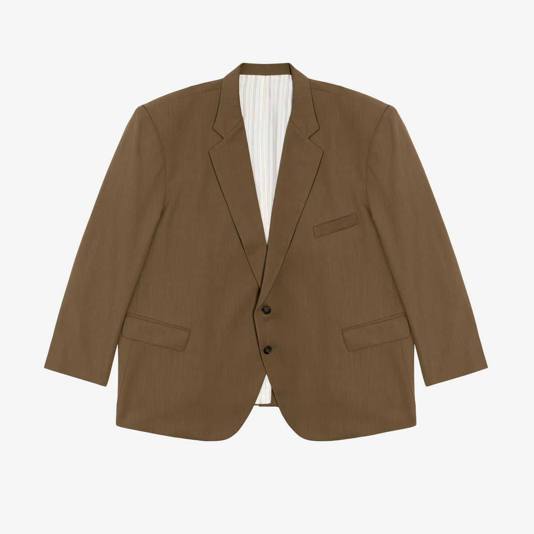 Tan Italian Wool Blazer