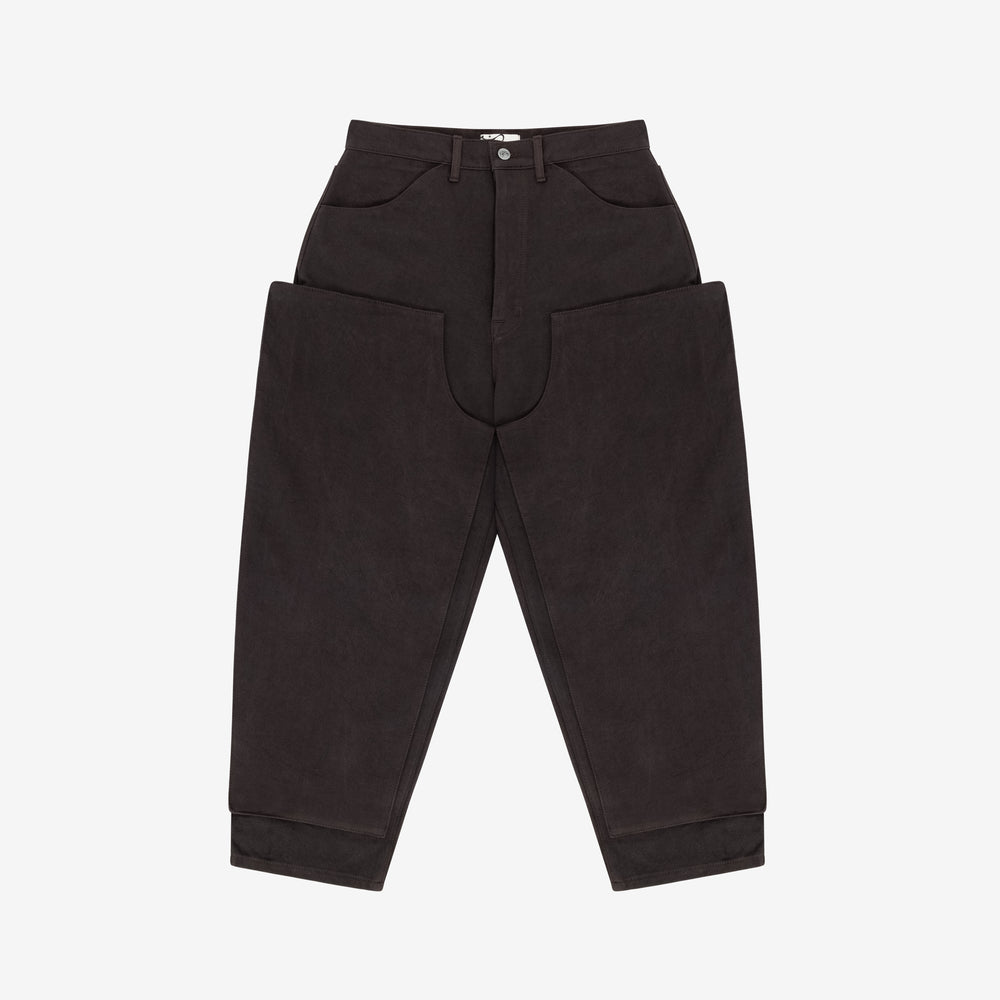 Dark Chocolate Wide Leg Chap USA Denims