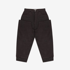 Dark Chocolate Wide Leg Chap USA Denims