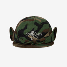 Load image into Gallery viewer, Ripstop Camo Short Brim Triptych Cap

