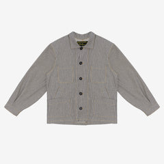 Pinstripe Japanese Denim Chore Jacket