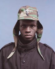 Load image into Gallery viewer, Ripstop Camo Short Brim Triptych Cap
