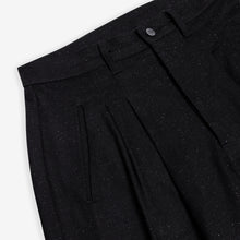Load image into Gallery viewer, Pin Dot Black Triptych Japanese Denim

