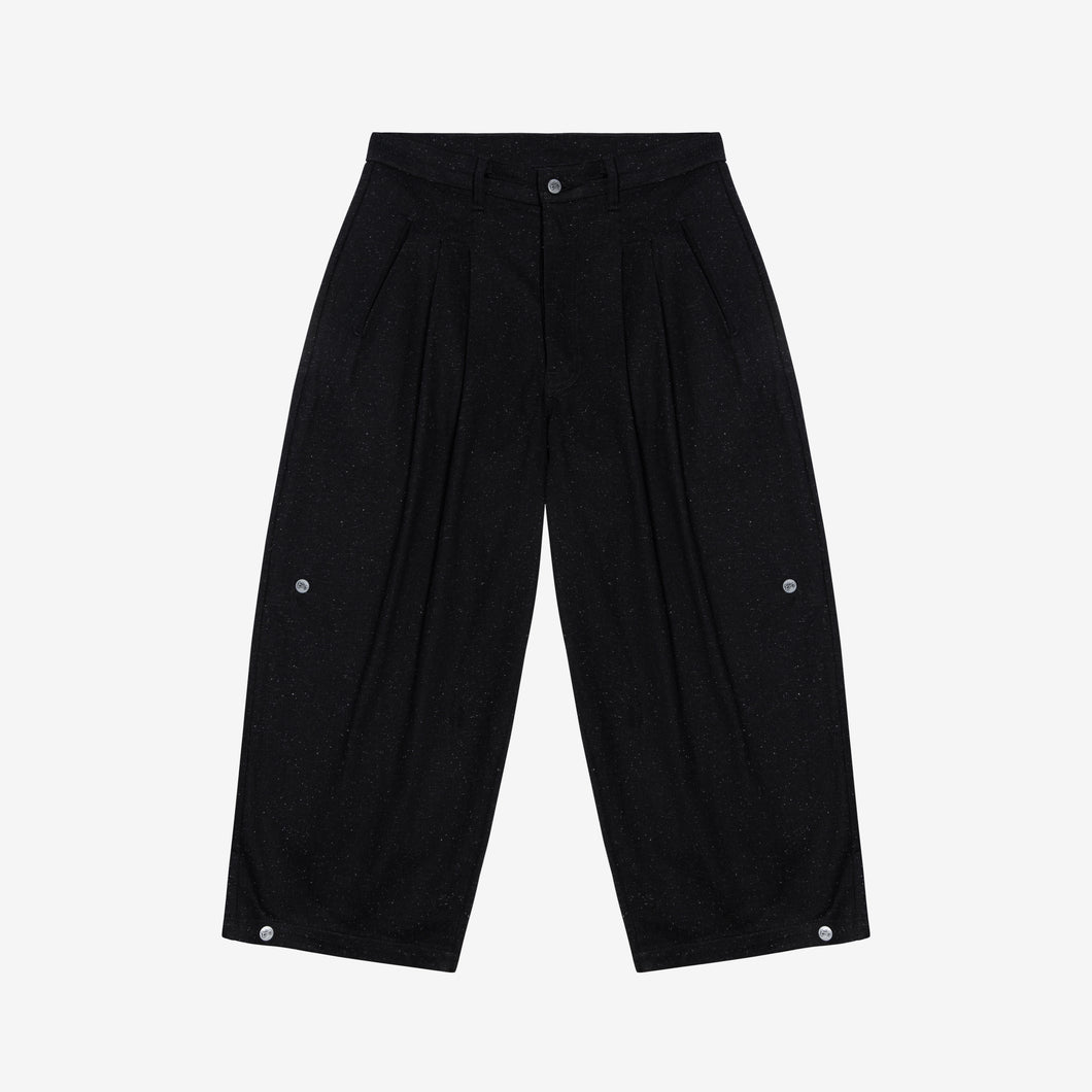 Pin Dot Black Triptych Japanese Denim