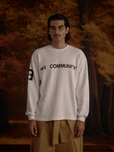 Load image into Gallery viewer, White Thermal Art Community L/S
