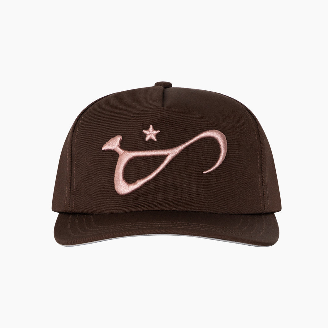 Unstructured Script Logo Hat