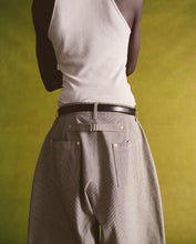 Load image into Gallery viewer, Pinstripe Triptych Japanese Denim
