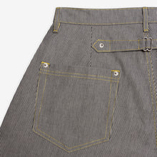 Load image into Gallery viewer, Pinstripe Triptych Japanese Denim
