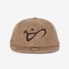 Italian Wool Short Brim Cap